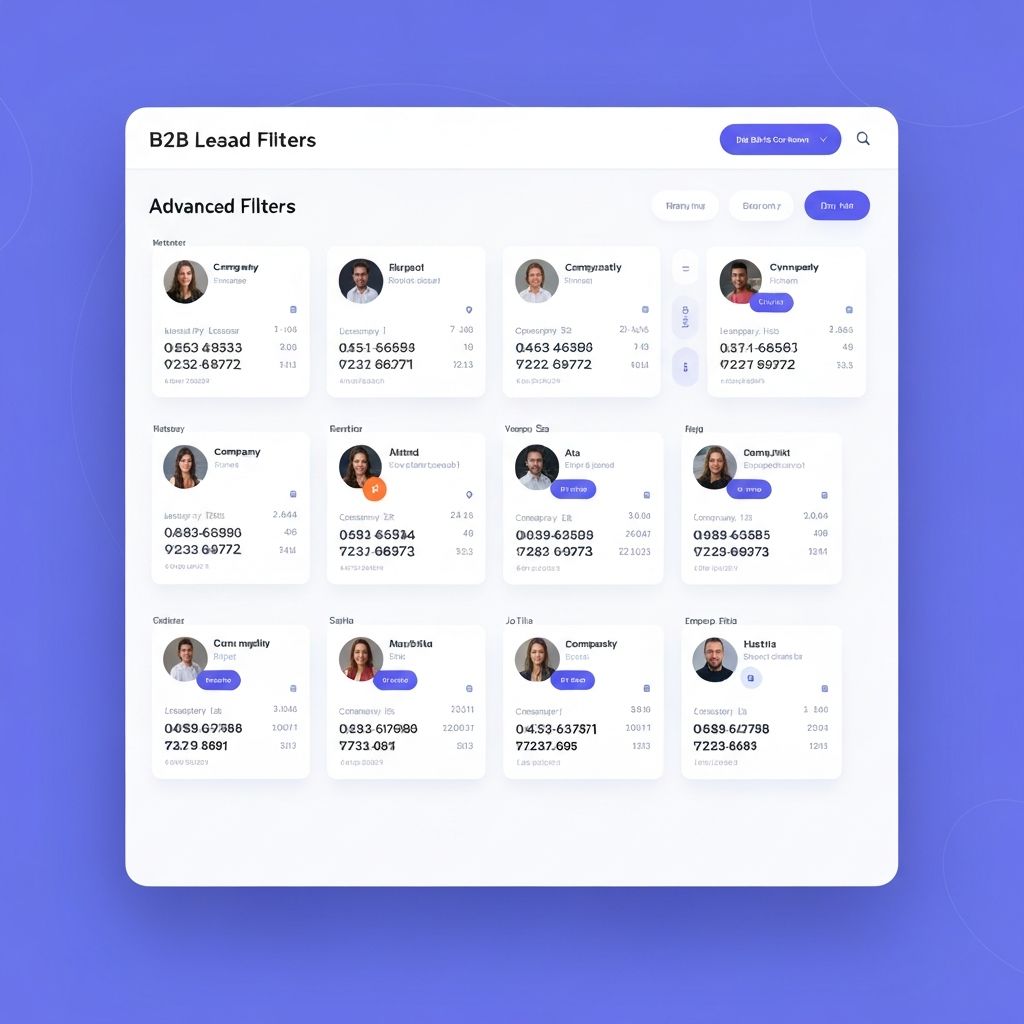 Paso 1: Buscar leads B2B con filtros avanzados